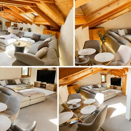 Appartement Alpine With Lounge - 10 Min From St Moritz