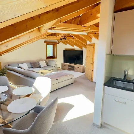 Alpine With Lounge - 10 Min From St Moritz *